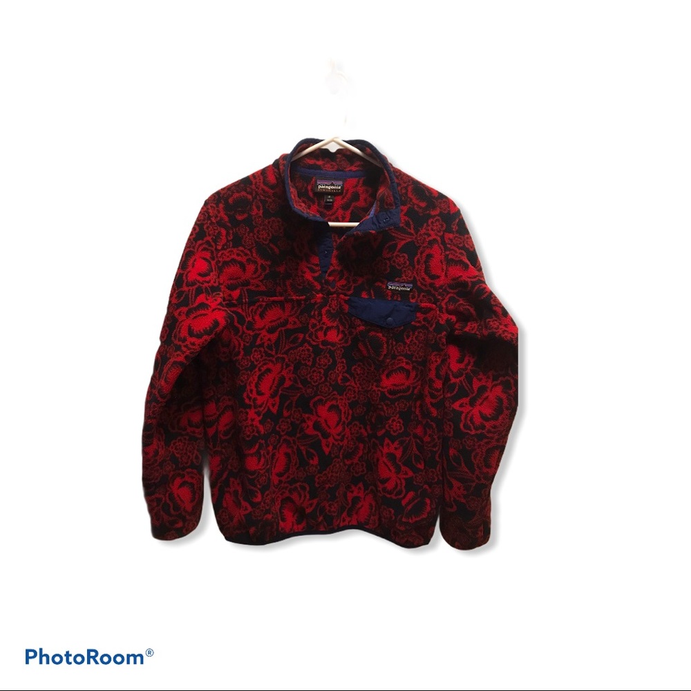 Patagonia Synchilla fleece T-Snap pullover.